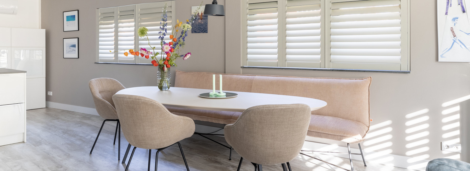 Licht en lente in huis met JASNO shutters