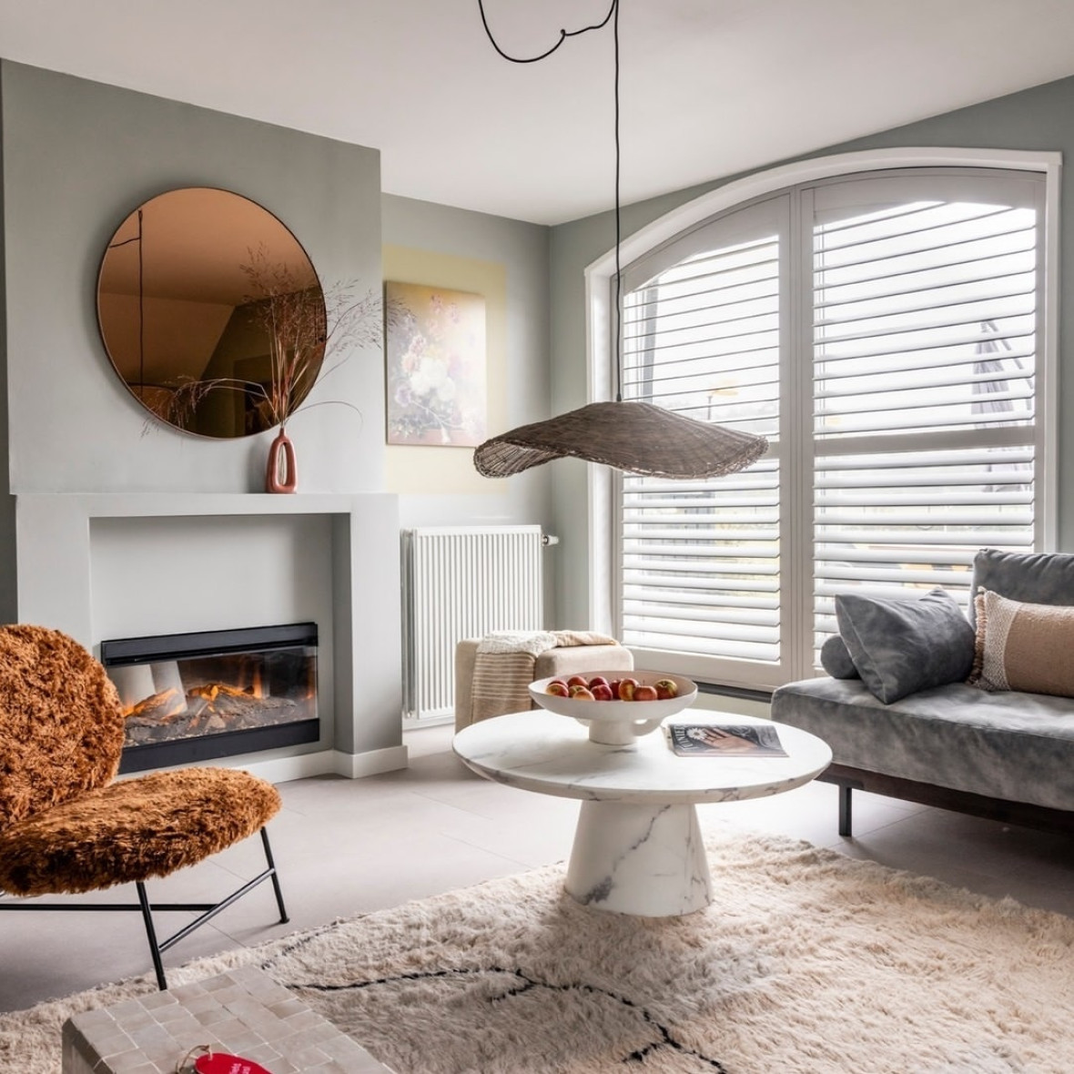 Volets intérieurs cintrés JASNO