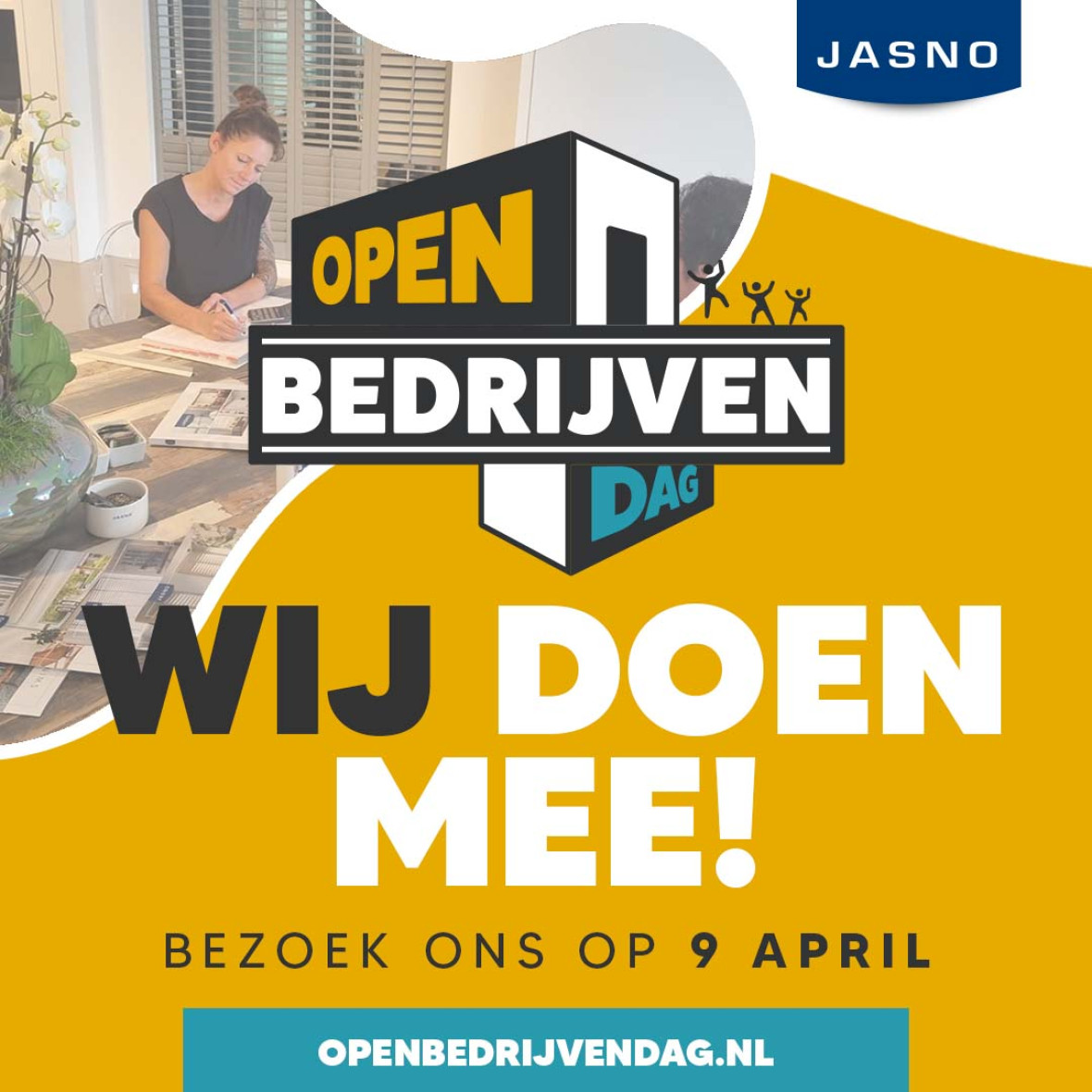 Open Bedrijvendag 9 april wij doen mee