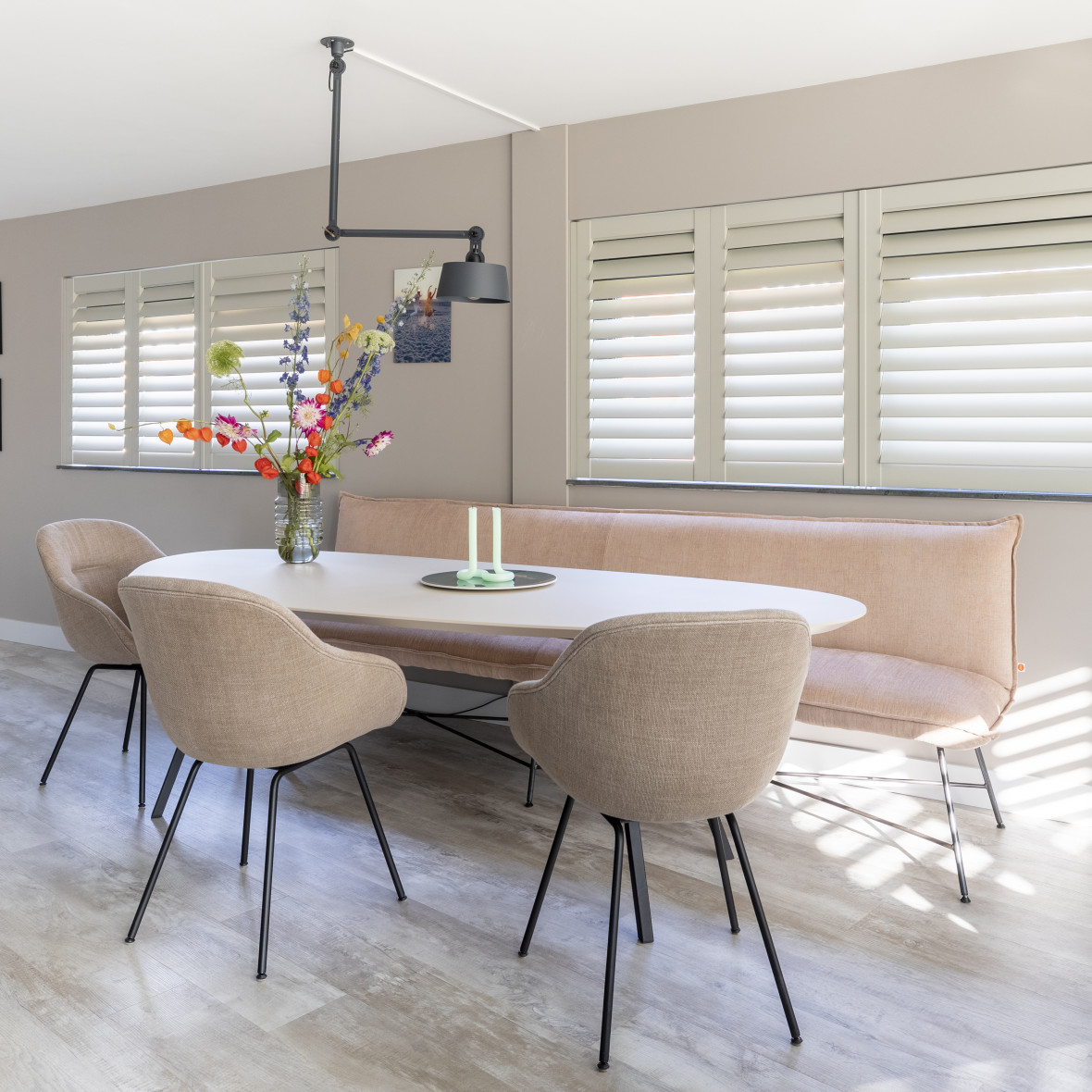 Licht en lente in huis met JASNO shutters