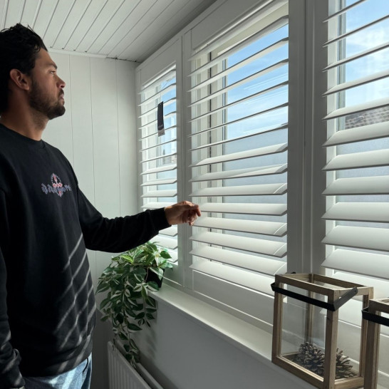 kiran shutters bewegen slaapkamer