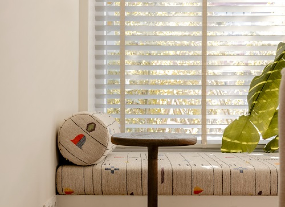 JASNO blinds erker cream grey hilversum