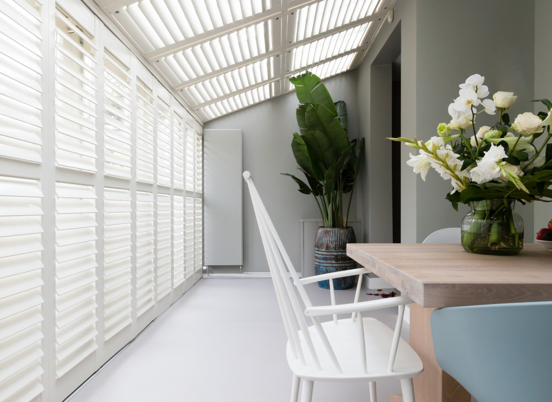 Witte shutters serre 3